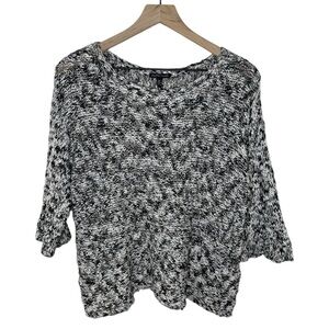Eileen Fisher Marbled Loose Knit Sweater Size Small